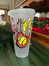 Load image into Gallery viewer, Glitter Cups with Straws