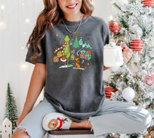 Load image into Gallery viewer, Grinch & Max Christmas Village Tee